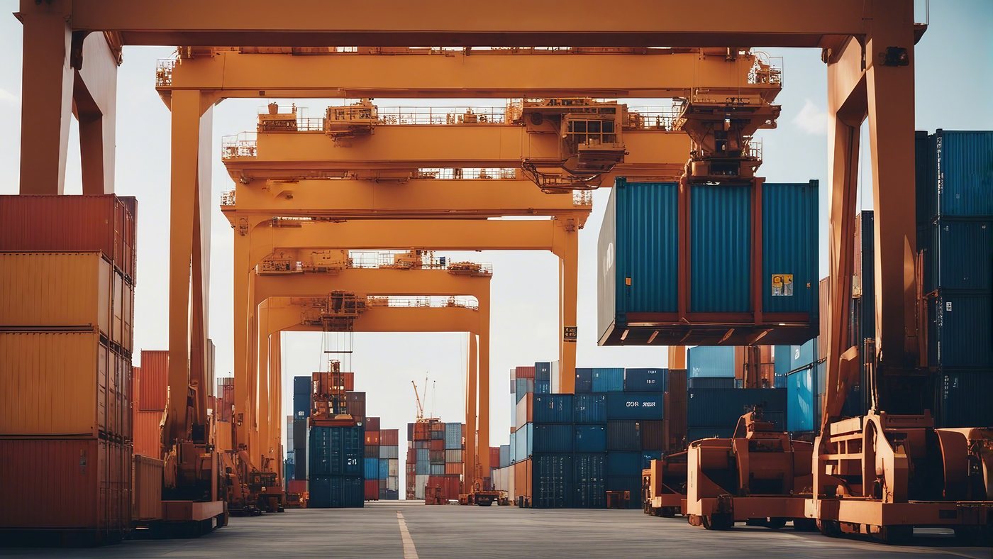 Operaci&oacute;n de contenedores en puerto